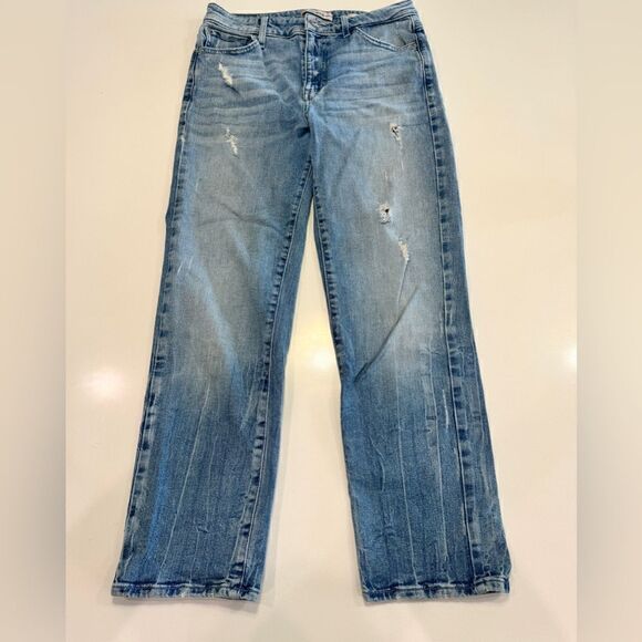 Guess Denim - GUESS Women's Cropped 1981 Straight Leg Jeans Blue Size 26